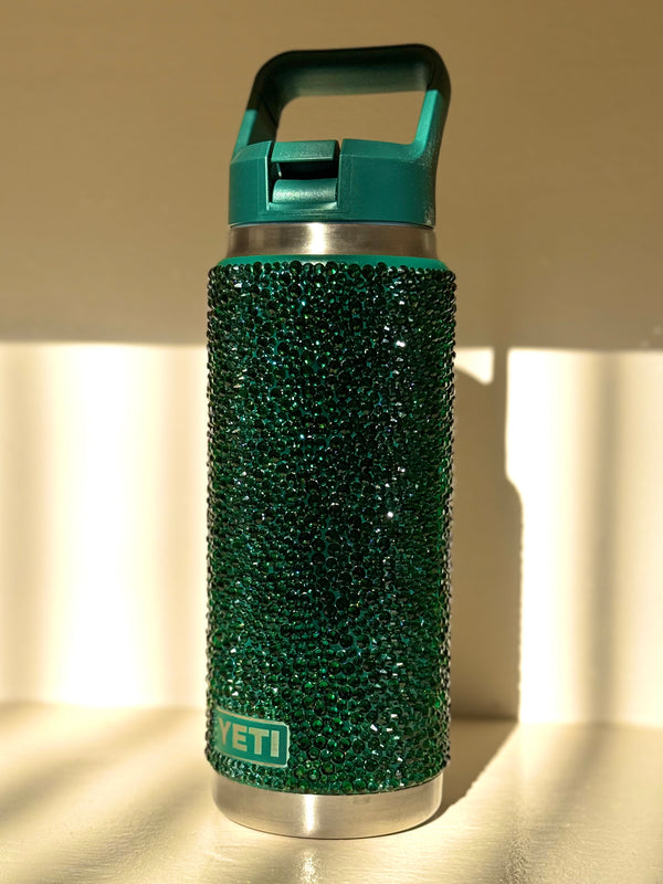 Emerald Green Rhinestone YETI