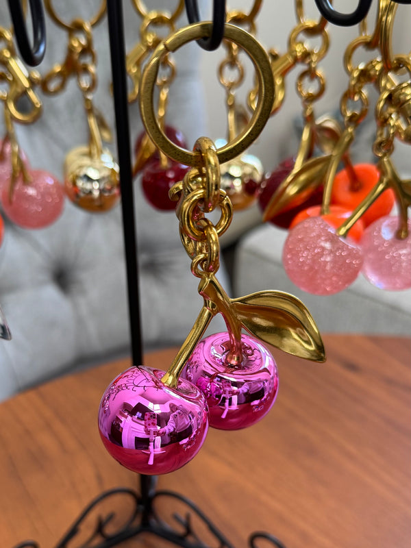 Cherry Bag Charms